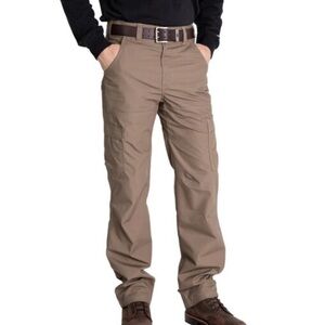 Berne Men’s Torque Ripstop Cargo Pants Size 44x32 Tactical Work Relaxed Zip